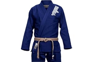 Venum Męski garnitur Contender 2.0 brazylijski Jiu Jitsu Gi, granatowy, A2 UK