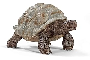 SCHLEICH Wild Life 14824 Realistic Exotic Galapagos Giant Tortoise Figurine - Wild Animal Giant Tortoise Toy for Wildlife Play and Imagination - Animal Toys Gift for Boys, Girls, Kids Ages 3+