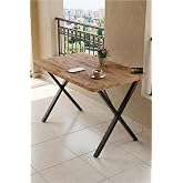 Bah&ccedil;e Masası Ahşap Balkon Teras Cafe 110 * 70 Mutfak Yemek Masası 9830 Atlantik &Ccedil;am (Sadece Masa)