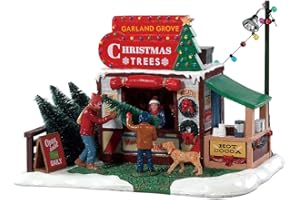 Lemax 83354 Christmas Village Accessory: Garland Grove Tree Lot
