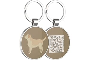 DISONTAG Placas para Perros,Placa para Perros Personalizadas,Placas para Mascotas,Placa De Identificacion Perros,41 Patrones Realistas, Pantalla De Información única | Modificable