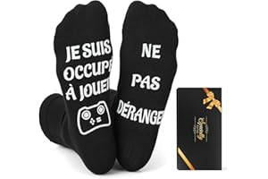 Sunia Cadeau Fete des Peres,Chaussette Homme Humour,Chaussettes Antidérapantes pour hommes,Idee Cadeau Fête des Pères Anniversaire,Cadeau Rigolo Humoristique,Cadeau Papa Grand Pere Son Mari Ado Garçon