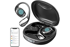 WINGFLY Auriculares Traductor en Tiempo Real, Auriculares de Traducción en Línea, AI Auriculares traductores de idiomas, Admite más de 144 Idiomas Diferentes, Ideales Para Viajes y Aprendizaje (Negro)