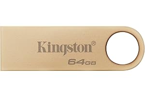 Kingston DataTraveler SE9 Gen 3 - 64GB - 220MB/s beim Lesen - Metall - USB-Stick 3.2 Gen 1 -Gold
