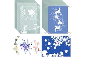 OCCOUMR Lot de 32 feuilles de papier cyanotype A5 haute sensibilité - Papier d'impression solaire avec outil en plastique et pince - Papier d'impression solaire pour adultes et enfants - Bricolage