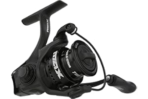 Abu Garcia MAX SX Carrete Giratorio | Cuerpo de Grafito Ligero y Sistema de gestión de línea Rocket | Arrastre Suave | De Agua Dulce y Salada para lubina, Trucha, Lucio y más | Varios tamaños