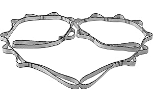 DASKING Daisy Chain, 110cm Yoga Hammock Extension Strap, 23KN Strong Climbing Sling, Multi Loops Adjustable Nylon Yoga Exercise Band for Stretching, Pilates, Fitness Workout