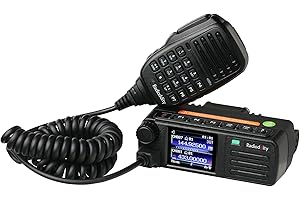RADIODDITY Radiodity DB25-D Radio móvil DMR de Doble Banda, transceptor Digital VHF UHF de 20 W con GPS APRS, 4000 Canales 30.000 contactos, Radio de Coche de vehículo de Nivel II con Ranura de Tiempo Dual
