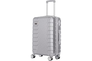 ARTREE Maletas de Viaje Medianas,Maleta de ABS 66x45x28cm,Trolley Rígido Ligero Maletas de Viaje con 4 Ruedas Dobles Giratorias 360º y Candado TSA,Maleta de Viaje Rígidaa Giratoria