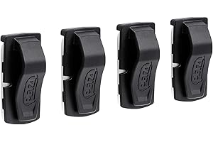 PETZL - Climps per lampada UNI ADAPT - Unisex, Nero, Taglia Unica