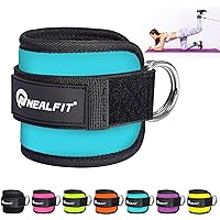 Diffaxy Fußschlaufe Kabelzug Set - 2-tlg. Beintrainer Für Fitness