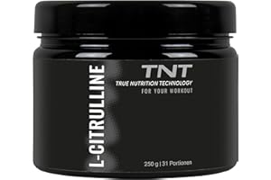 ‎TNT TRUE NUTRITION TECHNOLOGY TNT L-Citrulline Malate Powder (250g) • Pump Booster • 100% Vegan & High Purity • Citrulline Powder High Dose • 5g L-Citrulline Per Serving