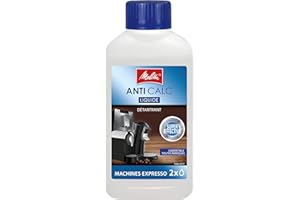 Melitta Détartrant Liquide, Pour Machines à Café Automatiques, à Capsules et à Dosettes, 250 ml