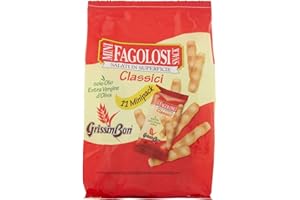 Grissinbon | Grissinbon Mini Faisan Classic Snacks | Grissini | Grissini Italien | 165 Gramme Total
