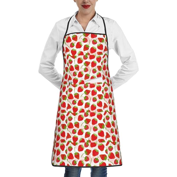 Taillenschürze Mit Rüschen & 2 Taschen – Weiß, Aus Polyester, Für Küche, Service & Cosplay