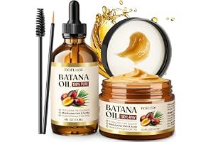 Bofuoos Batanneolja för hår, 100 % rent naturligt ursprung Honduras | Batana Oil främjar hårväxt, stärker hår, förhindrar sprickor, intensiv glans, lätt konsistens inte fet