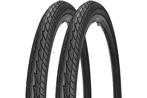 SIMEIQI Pair of 26 x 1.75 Tyre 26 Inch Mountain Bike Tyre ETRTO 47-559 Compatible with 26x1.50 26x1.60 26x1.75 26x1.90 26x1.95 Bike Bicycle Tyres