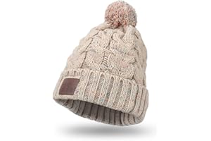 August EPA30 - Bluetooth cap - Berretto Invernale con Sistema di Cuffie Stereo Bluetooth, Microfono, Vivavoce e Batteria Ricaricabile - Compatibile con iPhone iPad Computer Tablet Smartphone