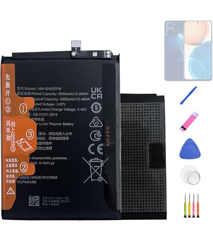 Batteria Cellulare 2000 MAh Compatibile Huawei Honor 2 / Ascend G615 (sostituisce HB5R1V)