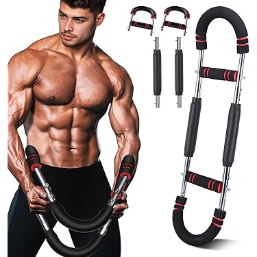 Extenseur De Bras Twister Double Ressort - 3 Niveaux De Résistance, Entraînement Poitrine/bras
