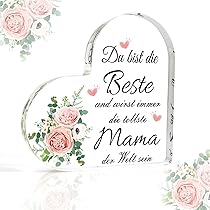 Adventskalender Füllung Mutter Geschenk Weihnachten Akryl