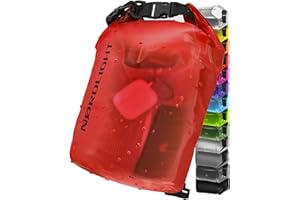 Nordlight Dry Bag Sacca Impermeabile - Zaino Impermeabile da 2l, 5l, 10l, 15, 20l, 30l, Sacca Stagna Borsa Impermeabile con Chiusura a Rotolo, Custodia Impermeabile per Cellulare e Marsupio