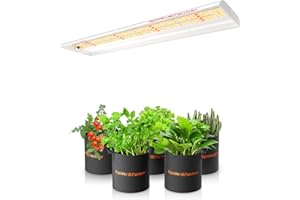 SPIDER FARMER SF-300 Grow Lights for Indoor Plants 2x2.5 ft Led Grow Light Full Spectrum 192 Diodes LEDs Sunlike Plant Growing Lamp Hydroponics Seedling Veg Flower