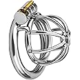 XoticPlay Male Chastity Device Hollow Out Design Cock Cage Locked Penis to Prevent Erection Bondage Breathable for Men Sex Toys Adult Game (S Ring)