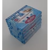 Elimpak Eriyen Kağıt Sabun 5'li Paket - 50 Adet Tek Kullanımlık Eriyen Sabun Yaprağı - Ortak Kullanım Alanlarında ve Dış Meka