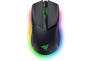 Razer Cobra Pro - Souris Gaming sans Fil Personnalisable Chroma RGB (10 Commandes Personnalisables, 11 Zones d’éclairage Chroma, Capteur Optique 30 K Focus Pro) Noir