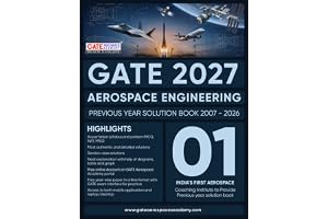GATE 2027 : Aerospace Engineering Previous Year Solution Book (2007-2026)