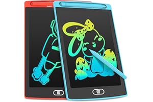 ‎LEYAOYAO LCD Schreibtafel Spielzeug für Kinder 8.5 Zoll, 2er-Pack Maltafel, LCD Schreibtafel für Kinder, Spielzeug für Kinder, Bunte Kritzeleien, Geschenke für 3-8 Jährige Mädchen Jungen