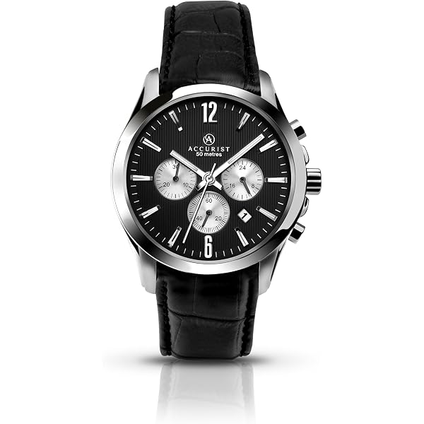 Accurist 7343 Orologio Uomo Classico | Acciaio Resistente, Movimento Al Quarzo, Design Senza Tempo