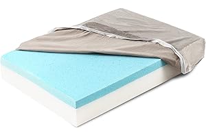 ZENAPOKI Legowisko dla psa – L – ortopedyczna poduszka dla psów – zdejmowana poszewka, nadaje się do prania, 86 x 60 x 9 cm