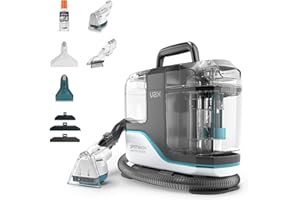 Vax SpotWash Max Pet-Design Spot Nettoyeur, détachant pour shampouineuse tapis et tissus d'ameublement avec technologie SpinScrub, réservoir XL pour les animaux, les canapés, les sols durs