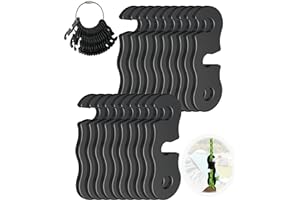 NACETURE Aluminum Alloy Rope Tensioner Camping Tent Guyline Cord Adjuster Camping Gear for Camping, Hiking, Backpacking Ultralight Tent Stakes Guy Lines Tensioner Tent Cord (Black 20 Pack)