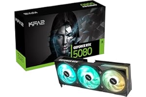 ‎KFA2 KFA2 GeForce RTX 5080 EX Gamer 1-Click OC, Xtreme Tuner App Control, 16GB, GDDR7, 256-Bit, DP 2.1b*3/HDMI 2.1b/DLSS 4/Gaming Grafikkarte