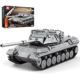 Reobrix Leopard 1 Tank Yapı Setleri, 1:26 Soğuk Savaş Alman Tank Model Kiti Ger&ccedil;ek&ccedil;i Detaylar, World of Tanks Yetişkinler Gen