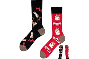 TODO COLOURS Calzini fantasia - Crazy dog - Calze divertenti - cane pazzo, divertimento, amico, animale domestico