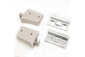 LIGHTING INNOVATIONS 2 X Kitchen Cabinet Universal Wall Hanging Bracket and Wall Plate Pack of 2 to 40