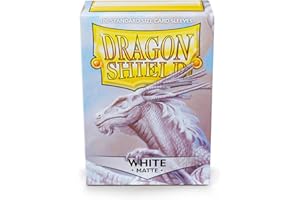 Dragon Shield Standard Sleeves (Matte White), multicoloured, ART11005