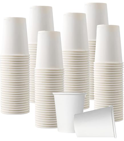 MEGA PACK 1000 Bicchieri Di Carta 240ml – Riciclabili Biodegradabili Compostabili – Eco-Qualità Premium - 2
