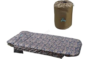 CARPZILLA Sleeping Bag Carp Fishing Snooze 5 Season Fleece Lined with Pillow Camping Hiking Backpacking Traveling