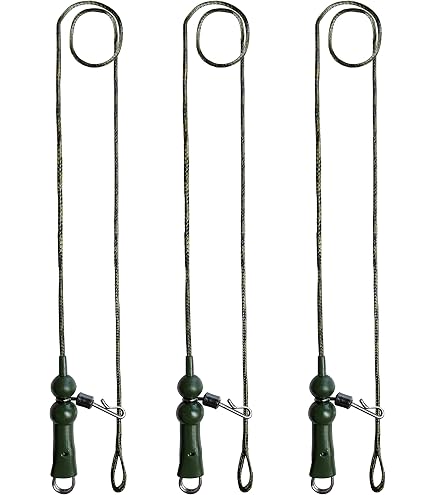 Lot De 6 Montages Hélicoptère Chod Pré-gréés EMagTech – 80 Cm, Fil Tressé, Antichevel, Rotatif, Pour Carpe En Eau Douce Et Salée