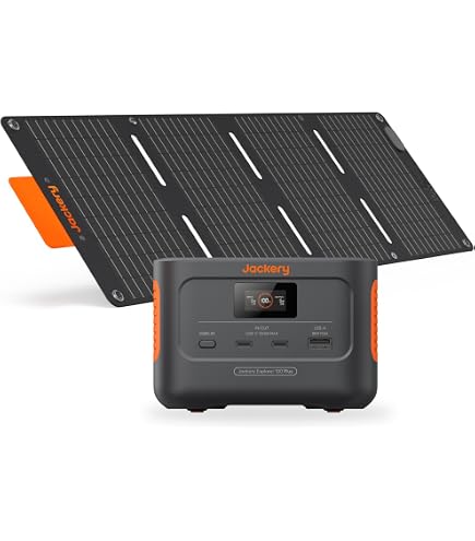 Jackery Explorer 240 V2 Portable Solar Generator with 40W Solar