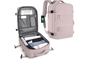 SZLX Ryanair Bagaż Podręczny 40x20x25 Plecak Damski plecak na Laptop z wyjściem USB Plecak Podróżny Easyjet Bag 45x36x20 Cabin Bag Męski Wodoodporny Plecak do Pracy Plecak Sportowy z przegrodą na buty