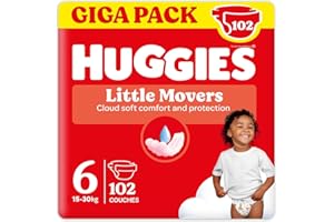 ‎HUGGIES Huggies Ultra Comfort Pieluchy, Rozmiar 6/102 sztuki