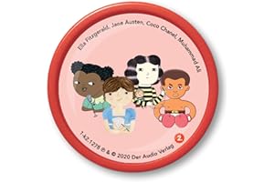 KEKZ (EDEL) Kekz Audiochip für Kekzhörer, Little People, Big Dreams - Kekz 2: Ella Fitzgerald, Jane Austen, Coco Chanel, Muhammad Ali, Hörspiel für Kinder ab 5 Jahren, Spielzeit ca. 31 min