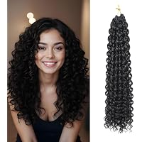 Ocean Wave Häkelhaar, 8 Packungen, 20.3 Cm – Tiefe Locken Für Natürlichen Beach-Look