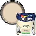 Dulux Silk Emulsion Paint For Walls And Ceilings - Ivory 2.5 Litres
